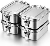 Umigy 4 Pcs Stainless Steel Bento B