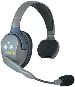 Eartec UL4S UltraLITE Full Duplex Wireless Headset Communication for 4 Users - 4 Single Ear Headsets