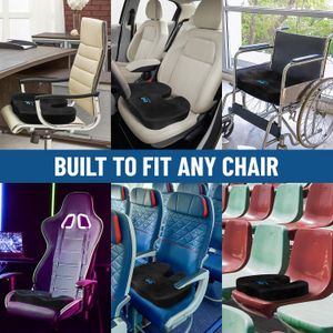 Everlasting Comfort Memory Foam Seat Cushion – Ergonomic Support