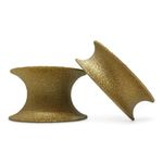 Brazed Grinding Wheel 20mm Full and 20mm Half (pack of 2), Abrasive France Efficiency Wet Grinding Tool for Ceramic for Stone for Granite for Marble (20)