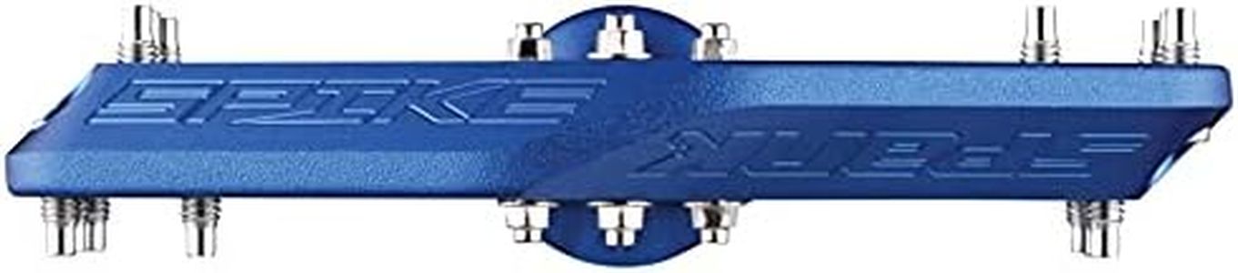 Spank Spike Reboot Blue Unisex Adult Bike Pedals, 100 x 100 mm
