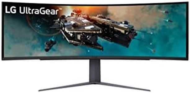 LG Electronics LG Ultragear™ 49GR85DC-B Ecran PC Gaming incurvé 49' - dalle VA résolution Dual QHD (5120x1440), 1ms GtG 240Hz, DisplayHDR™1000, AMD FreeSync Premium Pro, HDMI 2.1, courbure 1000R