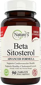 Beta Sitosterol (500 Mg) Prostate Supplement for Men - Supports Frequent Urination, Prostate Health & Healthy Cholesterol Levels, by Nature's Potent 90 (Capsules)