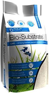 Aqua Natural Sugar White Sand Bio-Substrate 5lb for Aquariums, Sand seeded with Start up bio-Active nitrifying Bacteria