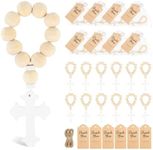 Ubekrays 60 PCS Rosary Favors Band 