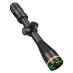 WestHunter Optics HD-C 3-9x40 SFP Compact Scope, 25.4 mm/1 inch Tube Second Focal Plane 1/4 MOA Riflescope, with Picatinny Rings