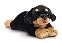 Bearington Collection Gunner The Rottweiler Stuffed Animal, 15 Inch Dog Stuffed Animal