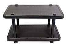 Esquire Coffee Table (Black) Center/Teapoy Plastic Table