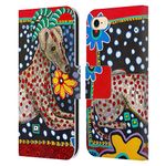 Head Case Designs Officially Licensed Mad Dog Art Gallery Greyhound Dogs 2 Leather Book Wallet Case Cover Compatible With Apple iPhone 7/8 / SE 2020 & 2022