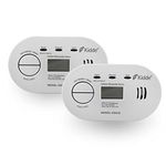 2 Pack Kidde 5DCO 10 Year Life Digital Display Carbon Monoxide Alarm