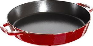 STAUB Cast Iron, Frying Pan, Cherry, 34 cm, Red