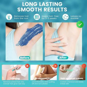 Electric Wax Heater Hair Removal Kit with 400g Wax – Home Waxing Set