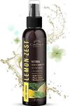 The Crown Choice Air Freshener Spray (1PK) — Lemon Zesty Non-Toxic Air Freshener for Home — Natural Essential Oil Spray and Odor Eliminator — Deodorizer for Home/Toilet/Room/Lounge 4oz