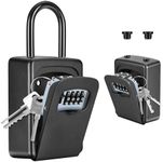 Portable Key Lock Box, Upgrade Clea