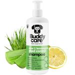 Buddycare Shed Control Dog Shampoo (500ml) | Aloe & Lemongrass Scented | With Aloe Vera and Pro Vitamin B5 Puppy Shampoo | Gentle Formula for All Breeds | Vegan & Cruelty Free Formula