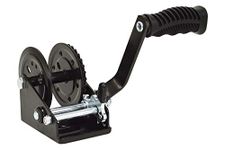 Dynaline 1400 lbs Hand Winch with Solid Carbon Steel Gears and Two Way Ratchet