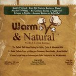 Warm Company Batting 120-Inch by 124-Inch Warm and Natural Cotton Batting, King