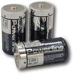 Panasonic 4 Powerline C LR14 MN1400 Industrial Alkaline Battery Batteries