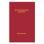 At a Glance SD389-13 At-a-glance Standard Business Diary - Daily - 5.75 X 8.25 - January Till December - 1 Day Per 1 Page[s] - Vinyl Cover - Red by At-A-Glance