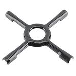 Spares2go Universal Gas Hob Ceramic Pan Support Moka Trivet Stand (Small 130mm)