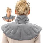 Aroma Season Butterfly Microwave Heating Pad for Neck and Shoulders, Moist Heat Aromatherapy Wrap Hot and Cold Compress for Relief of Pain, Sore Muscles, Stress, Tension and Headaches