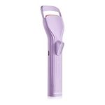 HEBECA Heated Eyelash Curlers, Electric Lash Curler with Larger Heating Silicone Pad for Long Lasting Perfect Eyelashes, No Pinching, Quick Rechargeable 600mAh Battery Lightweight Portable Size Violet