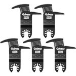 5 Pack Oscillating Drywall Blade for Swing Tools, Multifunction Features Drywall Blade, Drywall Saw Fit Fein Multimaster Porter Cable Bosch Ryobi Dewalt Milwaukee Rockwell Oscillating Tool Blades