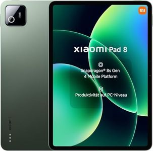 XIAOMI Pad 8, Tablet 11.2'' 8+128 GB, Snapdragon 8s Gen 4 Processor, Long Battery Life 9200mAh (typ), 3.2K 144Hz Display, HyperAI, Green, 3 Year Warranty, Charger Not Included