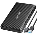 ORICO 2.5'' HDD Enclosure SATA to USB 3.0 Tool-Free External Hard Drive Enclosure for 7/9.5 mm HDD SSD Up to 6TB Support UASP-2189U3V1