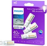 LED 40W G9 Capsule Bright White(3000K) - 3 Pack