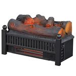 duraflame Electric Fireplace Insert with Crackling Effect, Ember Bed, Electric Fireplace Heater for 1,000 Sq. Ft. Room