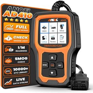 ANCEL AD410 Enhanced OBD2 Scanner OBD2 Code Reader Car Diagnostic Tool, Check Engine Light Fault Reader Diagnostic Scan Tool for All OBDII Car After 2002 (Black/Yellow)