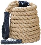 Perantlb Gym Climbing Rope for Fitness and Strength Training, 1.5'' in Diameter, Length Available: 10, 15, 20, 25, 30, 50 Feet