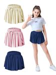 Idtswch Flowy Shorts Girls Butterfly Shorts Girls Athletic Shorts for Kids Toddler Tennis Skirts shorts Cute Clothes Summer