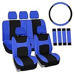FH Group Automotive Seat Covers Blu