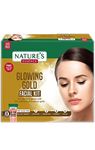 Nature's Essence Glowing Gold Facial Kit 60Gm + 65Ml, ( Pack Of 5 )