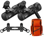 Welaso LEFEET Underwater Scooter Scuba Diving Bundle, 2 S1 Pro Sea Scooter, Plus a Dual Jet Rail Kit