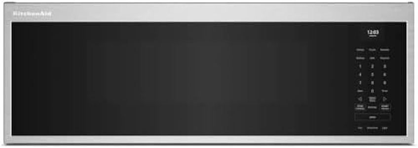 30 in. Smart Low Profile 1.1 cu. ft. Microwave Hood Combination in Fingerprint Resistant Stainless Steel with Dual Fan