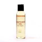 Mystic Moments | Grapeseed Carrier Oil 125ml - Pure & Natural Oil Perfect for Hair, Face, Nails, Aromatherapy, Massage and Oil Dilution Vegan GMO Free