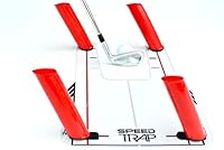 EyeLine Golf Speed Trap 1.0 - Build Confidence and Accuracy. Improve Your Swing with Slice and Hook Corrector- Swing Trainer & Path Aid, Size 12 x 18 Inches. 2018 Model. Made in USA