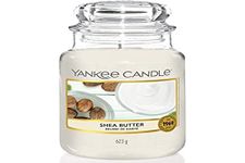 Yankee Candle Scented Candle | Shea Butter Large Jar Candle | Burn Time: Up to 150 Hours