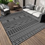 Outdoor Rug Carpet Waterproof 5x8 f