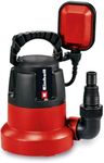 Einhell GC-DP 3580 LL Clean Water Pump | 350W Submersible Pump, 8000 L/H, Float Switch, 5M Cord | Low Level Electric Pump - Empty Hot Tubs, Inflatables And Swimming Pools Down To 1mm