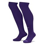 NIKE Unisex U Classic Ii Cush Otc -Team Socks, court purple/White, L UK