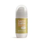 Salt of the Earth - Refillable Natural Deodorant Roll On - Effective Protection, 100% Natural Origin Ingredients, Eco friendly, Vegan, Cruelty Free - Women, Men & Kids - Neroli & Orange Blossom - 75ml