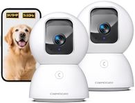 CINMOORE Indoor Pet Camera 2Pack