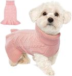Lelepet Large Dog Sweater Dress, Pu