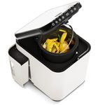 Home Zone Living Electric Composter for Kitchen, Helps Turn Food Waste Into Pre-Compost, Features Auto-Cleaning Cycle, Large Capacity 3 Liters Size