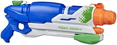 Super Soaker Barrage Water Gun, Three Spray Modes, Up to 11.5 m Range, Huge 2.4 L Water Tank, Easy to Refill