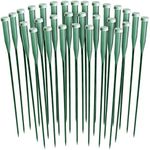 Bright Creations 30 Pack Stem Water Tubes for Flowers with Caps, Extendable Vials for Floral Arrangements, Florist Supplies (12 in)